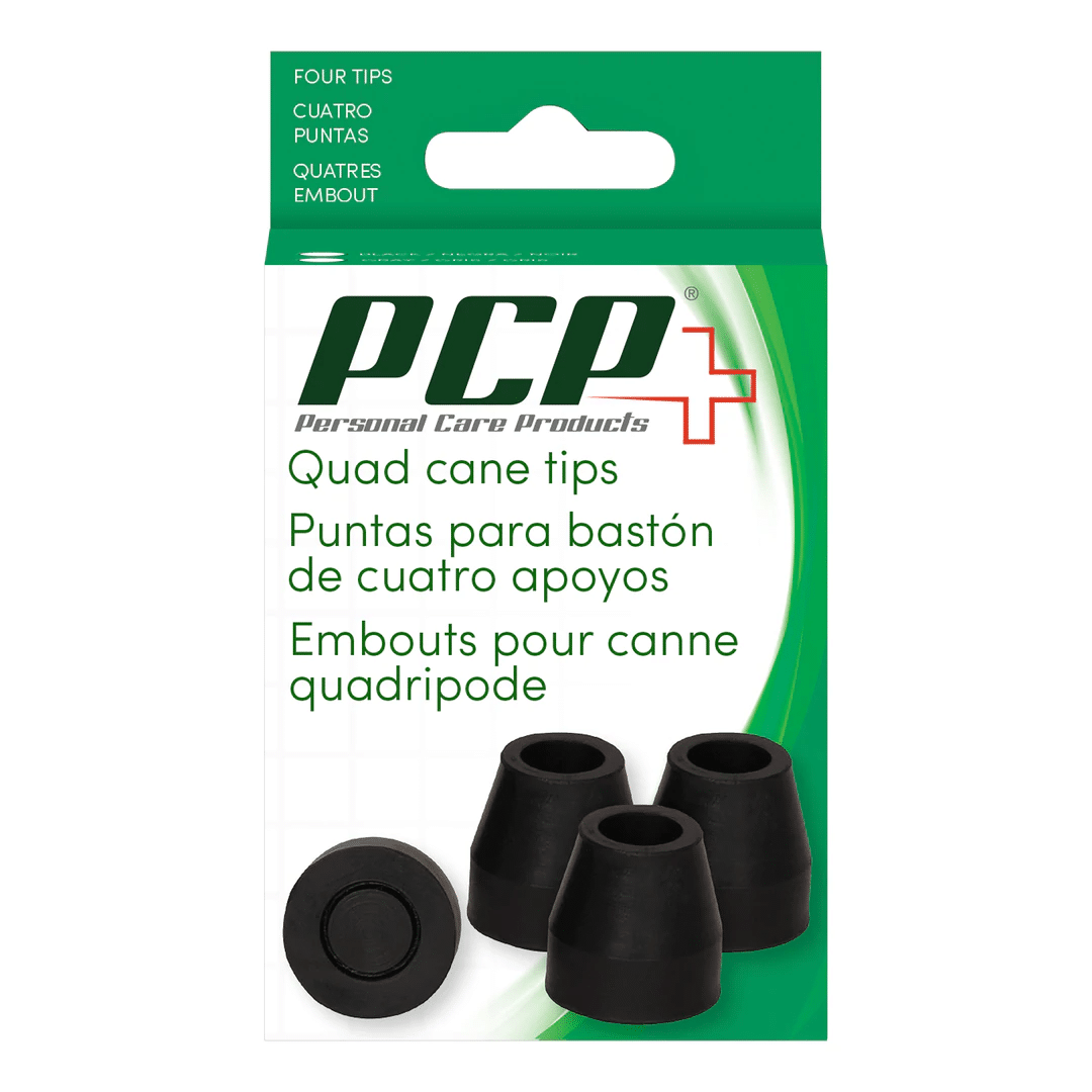 Embouts de remplacement pour canne quadripode 1 Embouts de remplacement pour canne quadripode