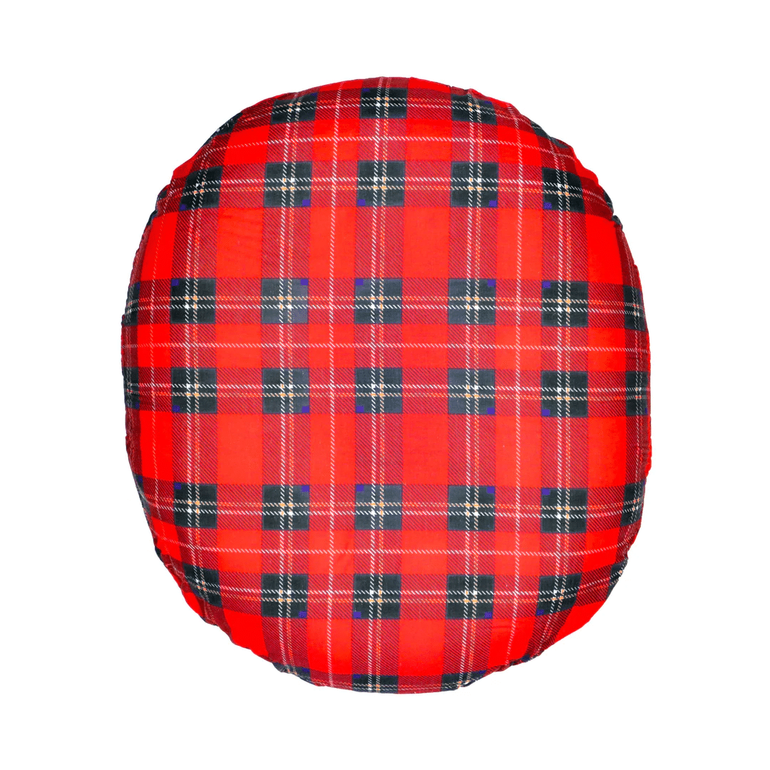 Coussin en mousse en forme d'anneau grand 16'' (40,6cm) MOTIF ÉCOSSAIS 1 Coussin en mousse en forme d'anneau grand 16'' (40,6cm) MOTIF ÉCOSSAIS