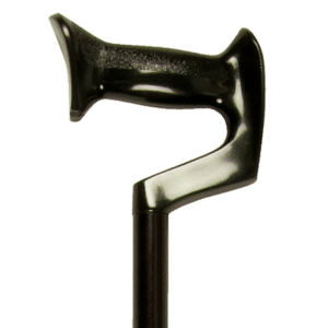 Canne à poignée orthopédique ajustable noir